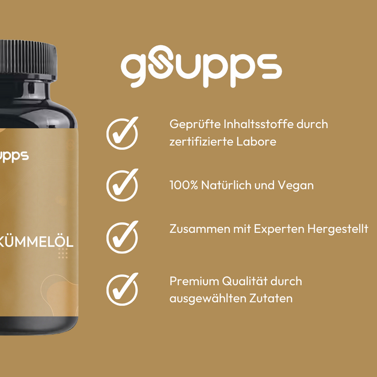 Schwarzkümmelöl Kapseln