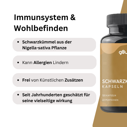 Schwarzkümmelöl Kapseln