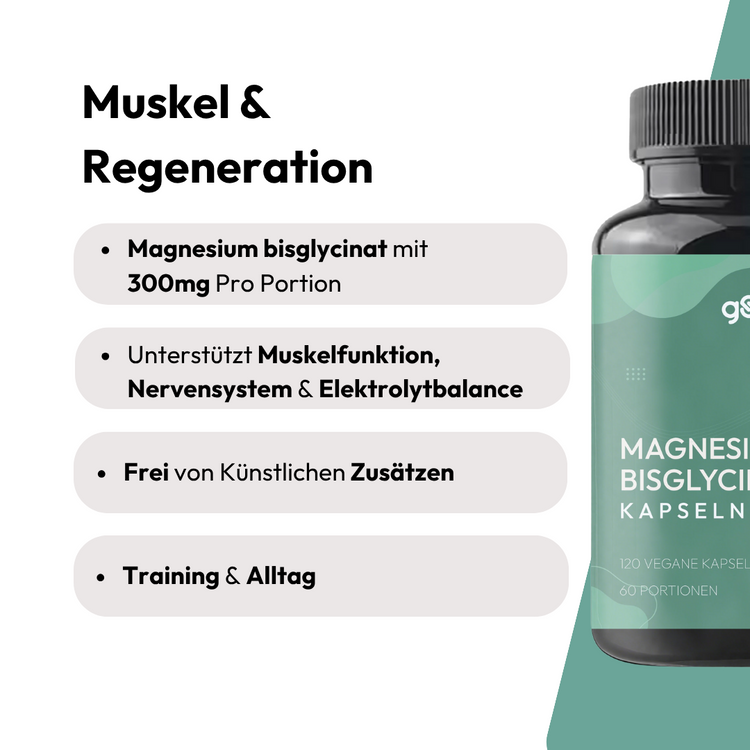 Magnesiumbisglycinat Kapseln